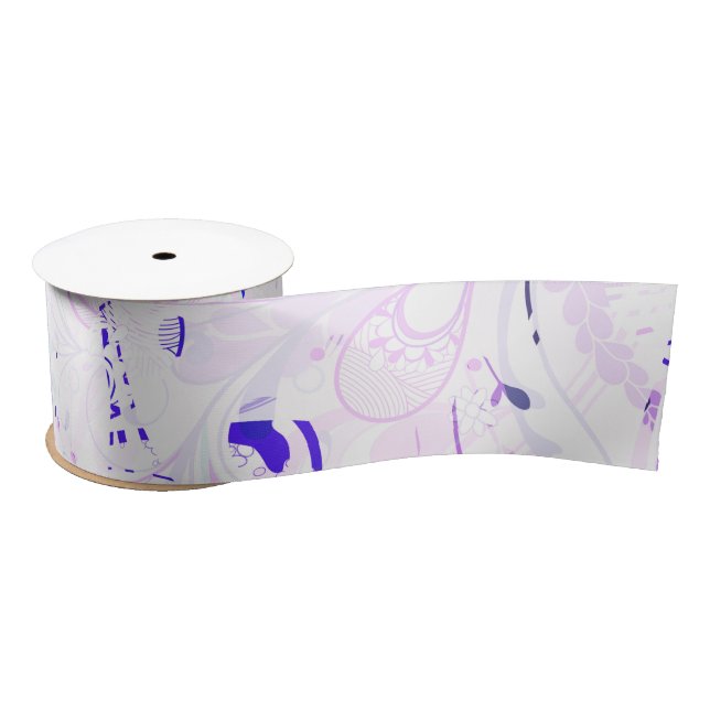 Abstract Mandala 2 Satin Ribbon (Spool)