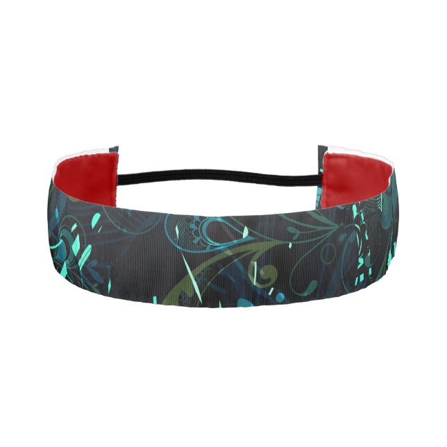 Abstract Mandala 3 Athletic Headband (Front)