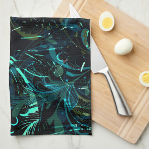 Abstract Mandala 3 Kitchen Towel