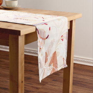 Abstract Mandala 7 Short Table Runner