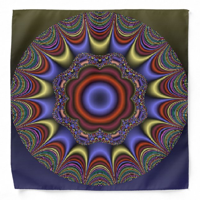 Abstract Mandala Bandana (Front)