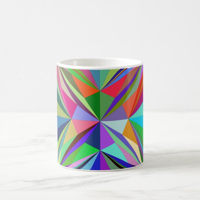 Abstract Mandala Coffee Mug (Center)