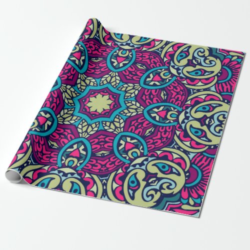 Abstract Mandala Custom Gift Ideas 3 Wrapping Paper