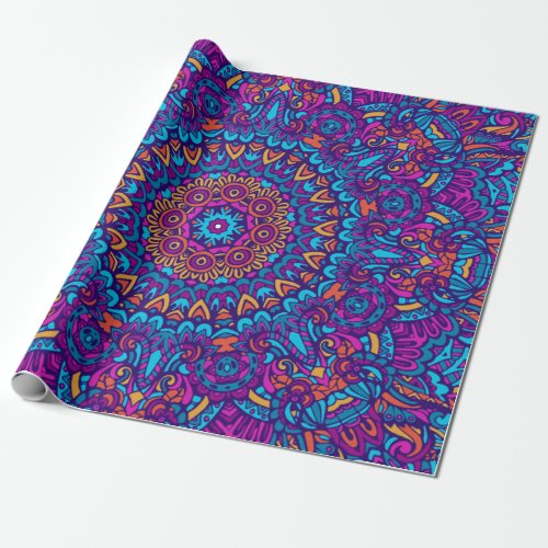 Abstract Mandala Custom Gift Ideas 9 Wrapping Paper