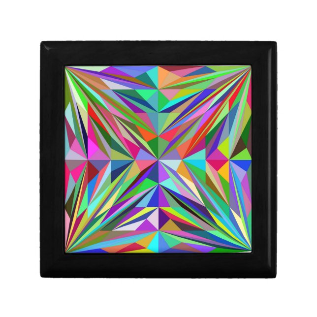 Abstract Mandala Gift Box (Front)