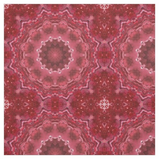 Abstract, mandala, kaleidoscope fabric