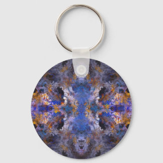 Abstract Mandala Keychain