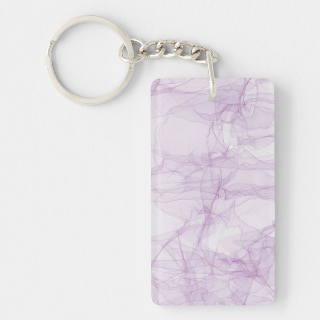 Abstract Marble Acrylic Keychain (Front)
