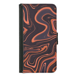 Abstract Marble: Artistic Texture Background Samsung Galaxy S5 Wallet Case