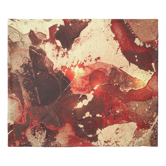 Abstract marble background. duvet cover (Front)