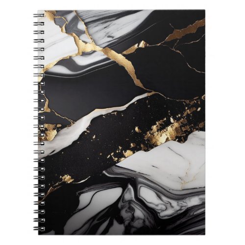 Abstract marble background notebook