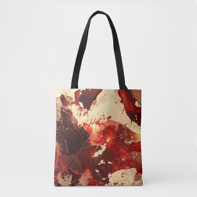 Abstract marble background. tote bag (Front)