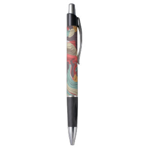 Abstract Marble illustration Colorful Pen