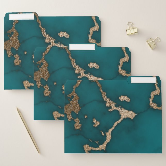 Abstract Marble illustration Cute      File Folder (Set)