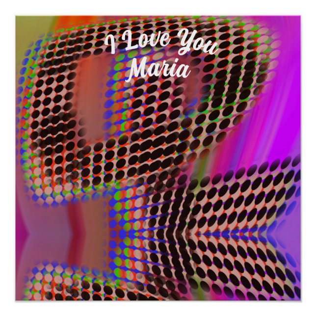 Abstract marble Liquified Colorful Glossy Poster (Front)