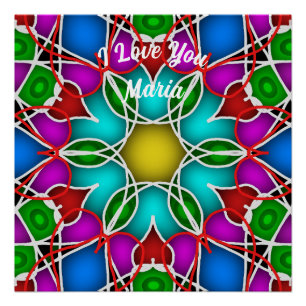 Abstract marble Liquified Colorful Glossy Poster