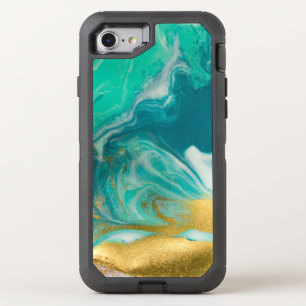Abstract Marble OtterBox Defender iPhone SE/8/7 Case