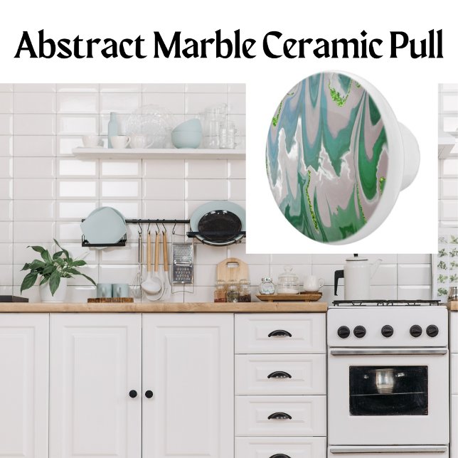 Abstract Marble Swirl Ceramic Pull (Creator Uploaded)