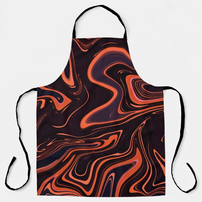 Abstract Marble Texture Background Apron (Front)