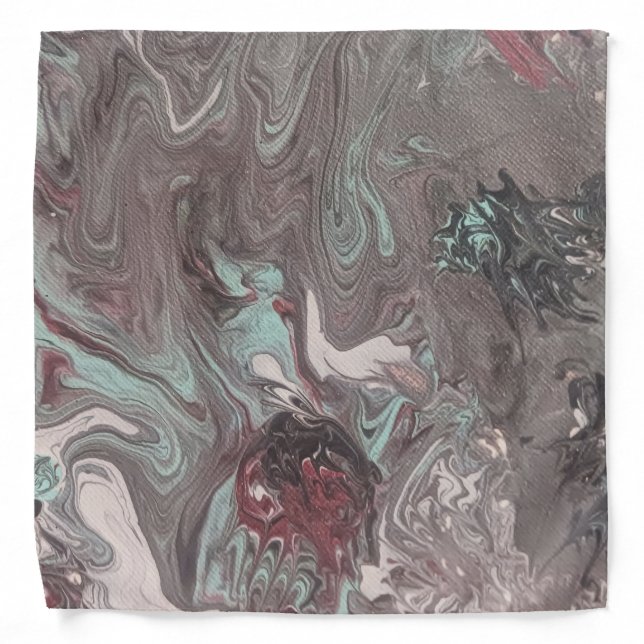 Abstract Marbled Bandana (Front)