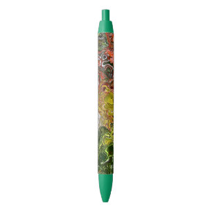 ABSTRACT/MARBLED EFFECT/MULTI-COLORED PEN