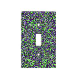 Abstract Marbleized Swirl Light Switch Cover
