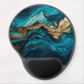 Abstract marine  gel mouse pad