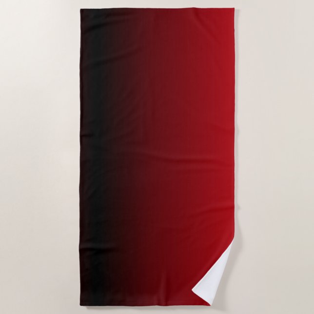 abstract marsala maroon grey burgundy monograms beach towel (Front)