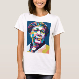 Abstract Mary Seacole in WPAP T-Shirt