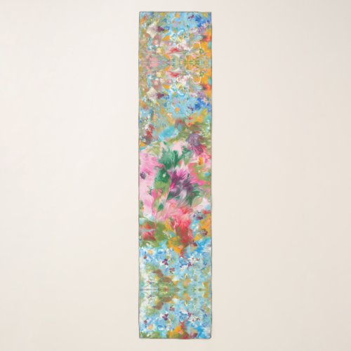 Abstract Meadow Scarf