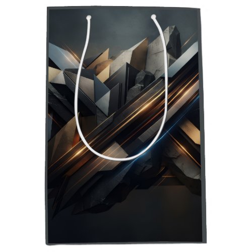 Abstract medium gift bag