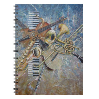 Abstract Melody notebook