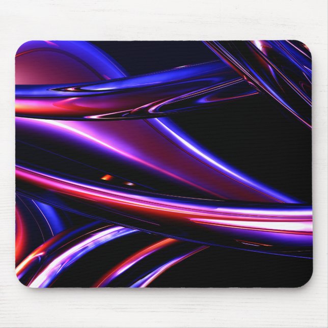 Abstract metal mouse pad (Front)