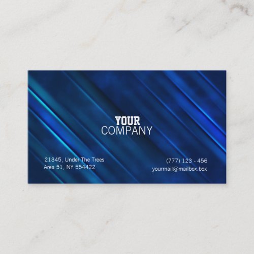 Abstract metalic business card