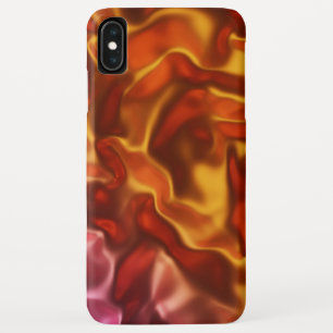 Abstract Metallic Cloth Design iPhone XS Max Case