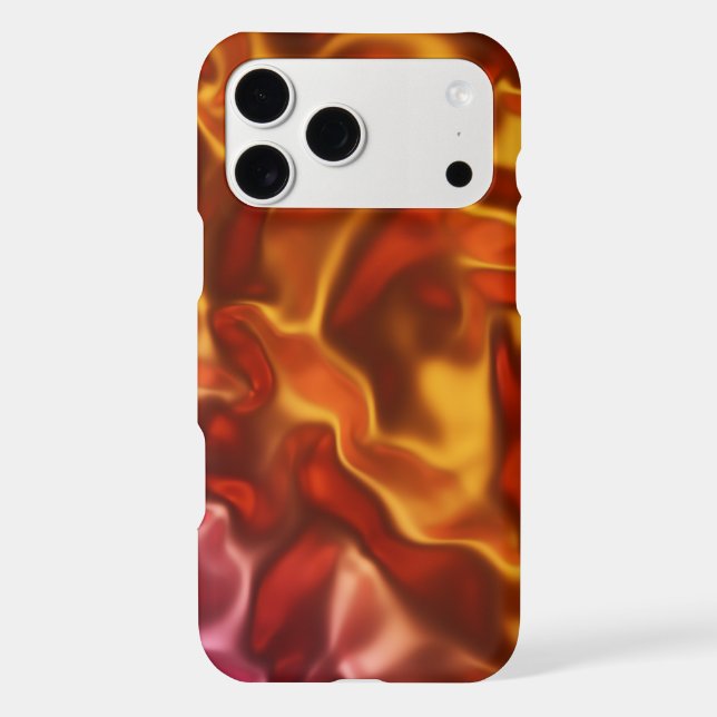 Abstract Metallic Cloth Design Iphone Case (Back)