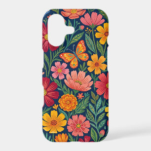 Abstract Mexican Cosmos Butterfly iPhone Cases