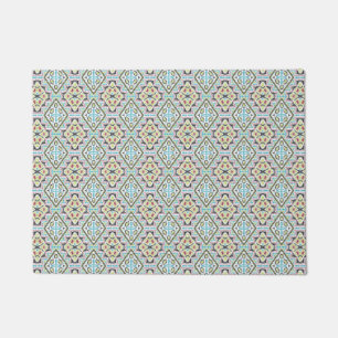 Abstract mexican tribal retro african ethno tradit doormat