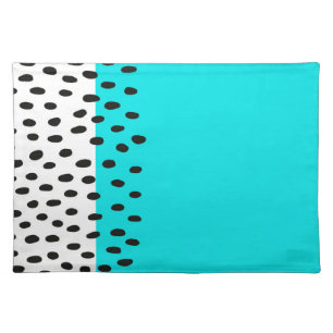 Abstract Mid Century Modern Art Cloth Placemat