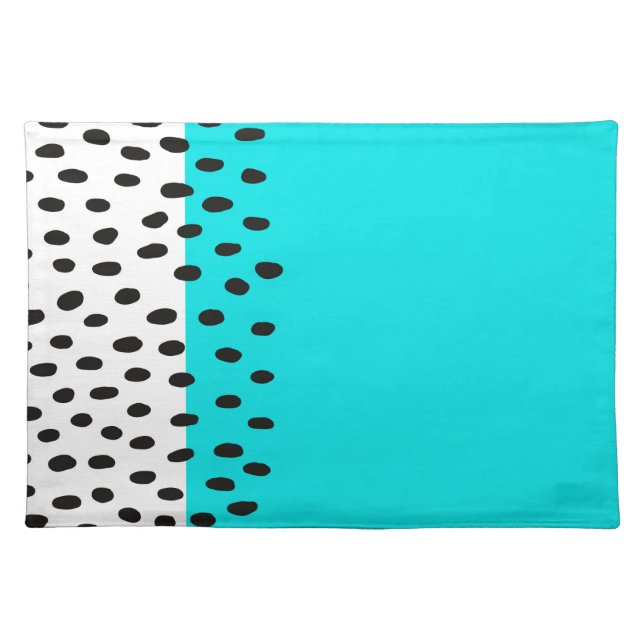 Abstract Mid Century Modern Art  Cloth Placemat (Front)
