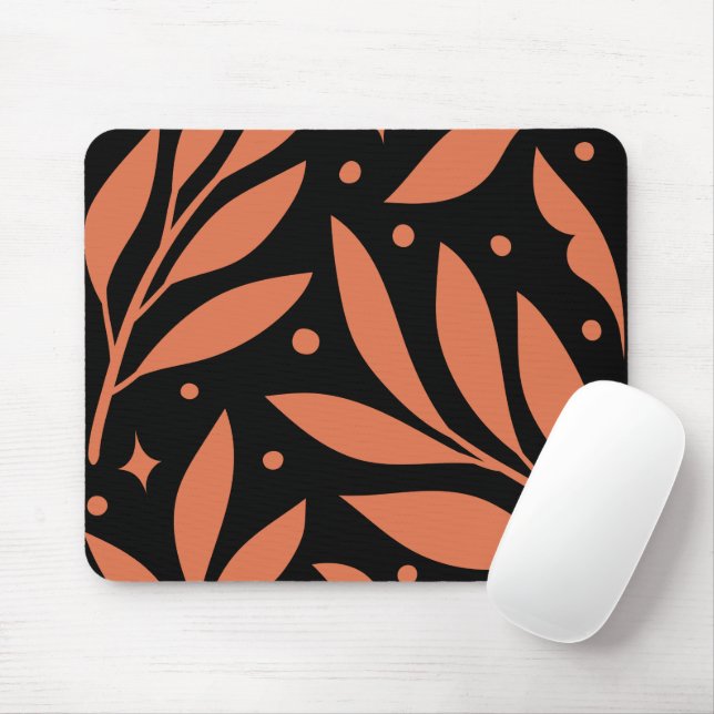 Abstract Mid Century Modern  Mouse Pad (With Mouse)