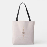 Abstract mid century pinkish tote bag<br><div class="desc">Mid century inspired design with abstract shapes and a pastel pink background.</div>
