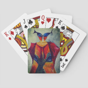Abstract Mind Poker Playing Cards Unique Art