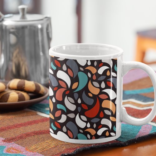 Abstract Minimal Geometric Shape Coffee Mug