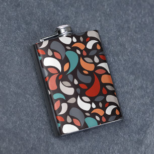 Abstract Minimal Geometric Shape Flask