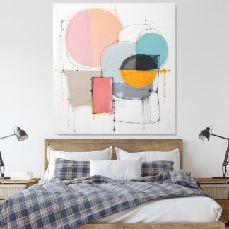 abstract - minimalist canvas print