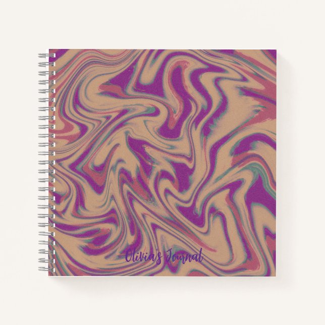 Abstract Minimalist Notebook (Front)