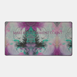 Abstract Mirror Kaleidoscope Desk Mat