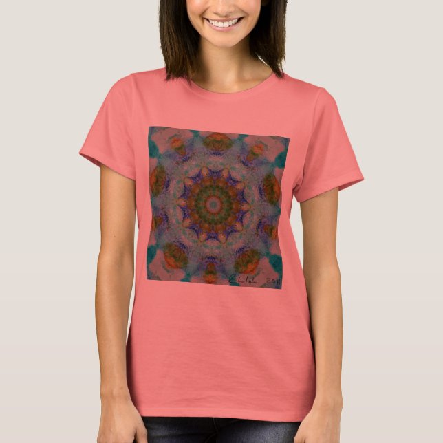 Abstract Mixed Media two T-Shirt (Front)