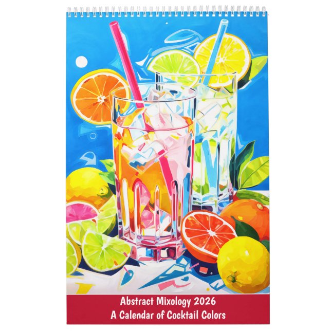 Abstract Mixology 2026 – A Calendar of Cocktail Co (Cover)